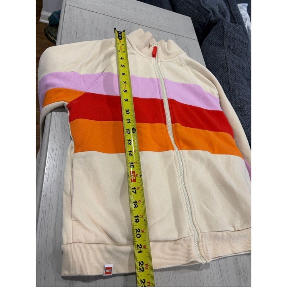 Lego Women's Cream Sweatshirt with Colorful Stripes - Picture 11 of 11